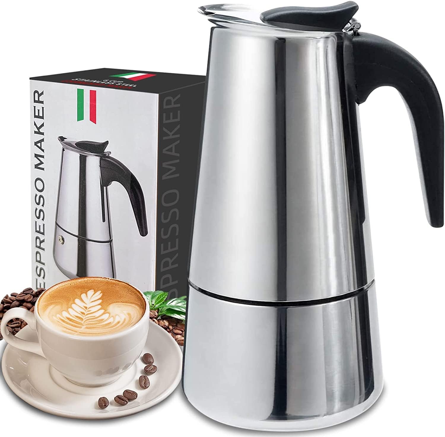 Coffee Vending Equipment - 4/6/9 tazze Moka Pot Caffe Machine